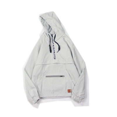 Thin Hooded Windbreaker