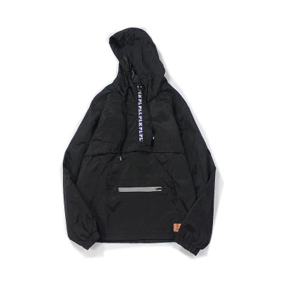 Thin Hooded Windbreaker