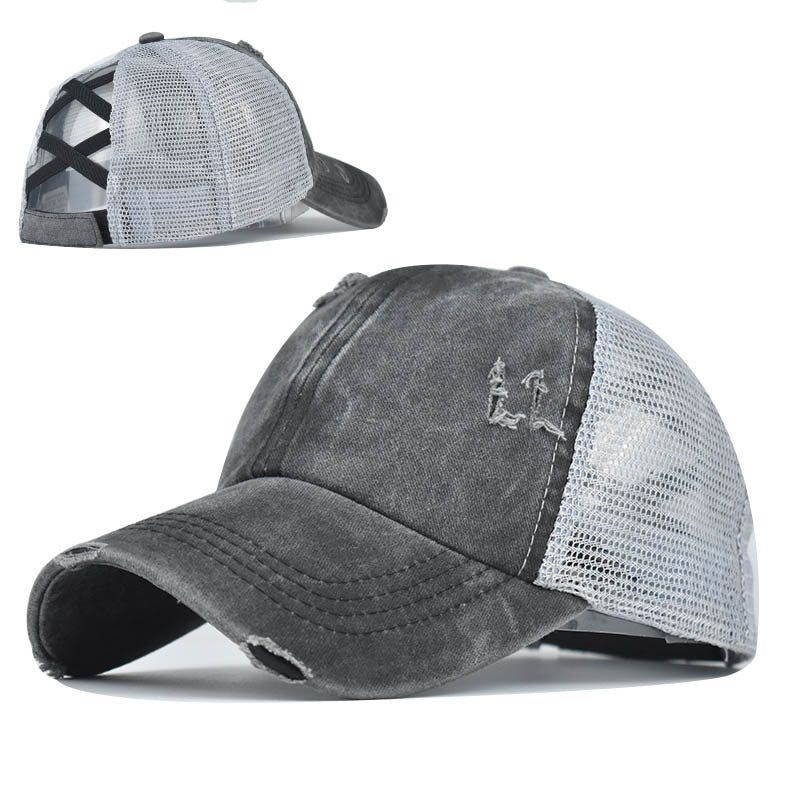 Women's Ponytail Baseball Cap Snapback