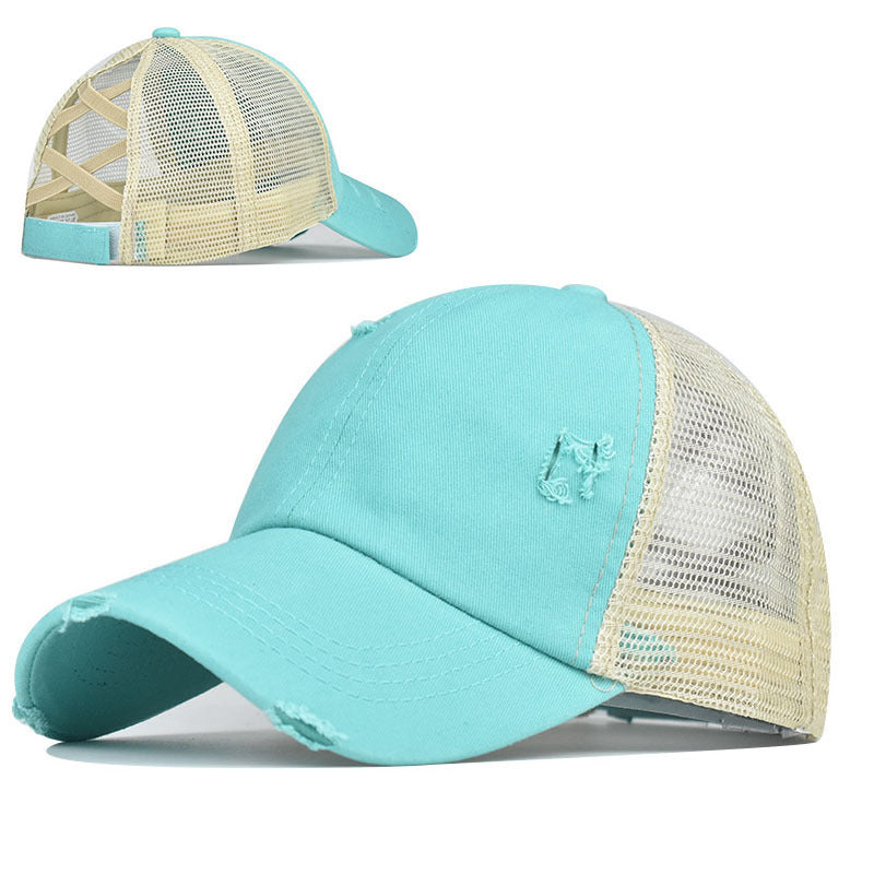 Women's Ponytail Baseball Cap Snapback