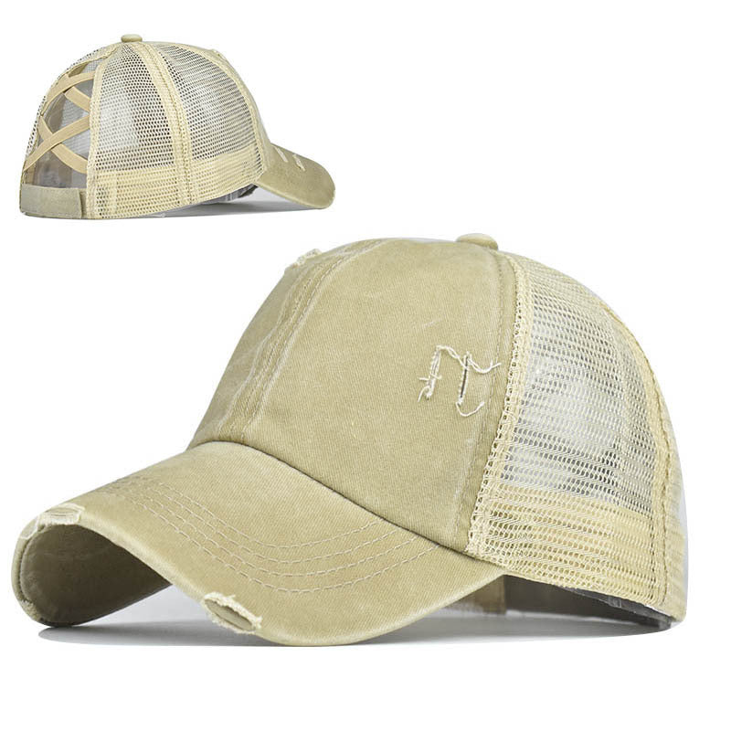 Women's Ponytail Baseball Cap Snapback