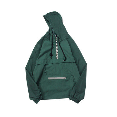 Thin Hooded Windbreaker