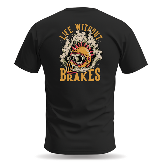 Adult Ride Live Without Brakes Tee
