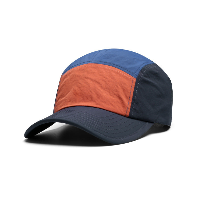 Simple Quick-drying Color Matching Curved Brim Baseball Cap