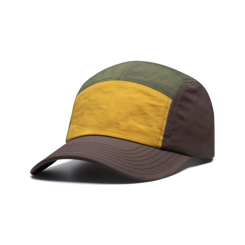 Simple Quick-drying Color Matching Curved Brim Baseball Cap