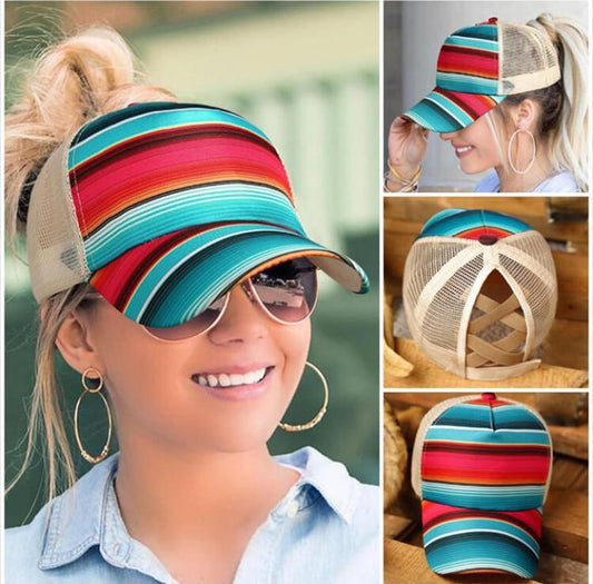 Women's Ponytail Baseball Cap Snapback
