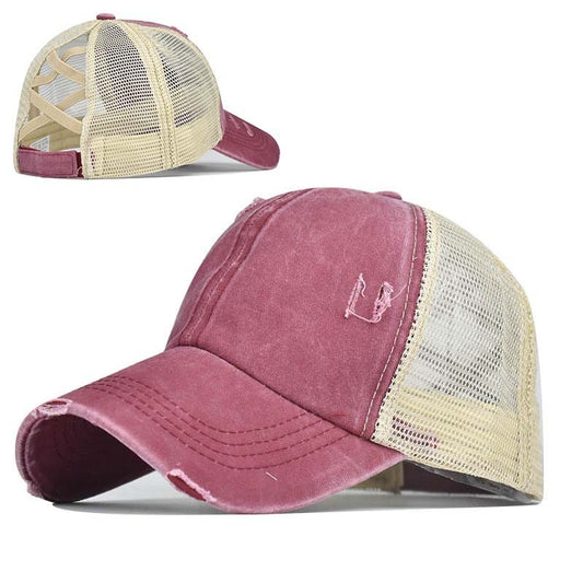 Women's Ponytail Baseball Cap Snapback
