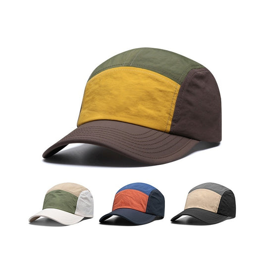 Simple Quick-drying Color Matching Curved Brim Baseball Cap