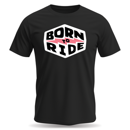 Kids Girls Born to Ride Tee