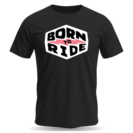 Kids Girls Born to Ride Tee