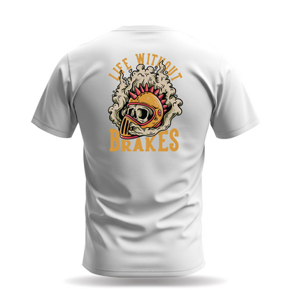 Adult Ride Live Without Brakes Tee